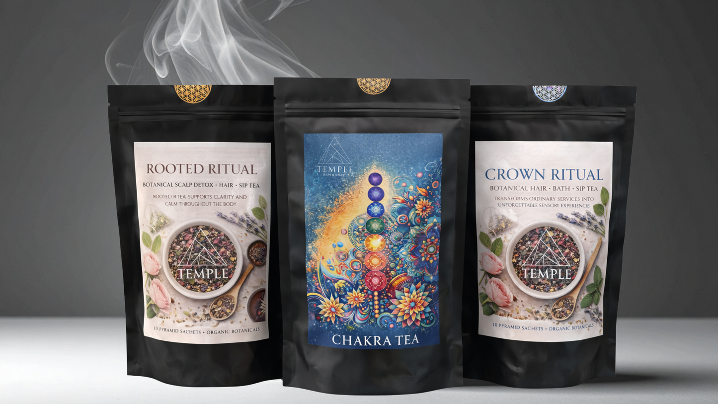 CHAKRA RITUAL TEA— 10 Pyramid