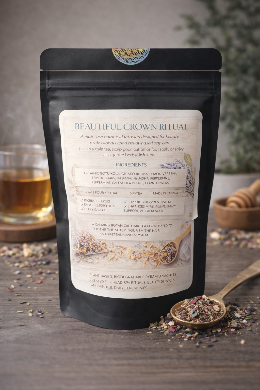 CROWN RITUAL TEA - 25 Pyramid