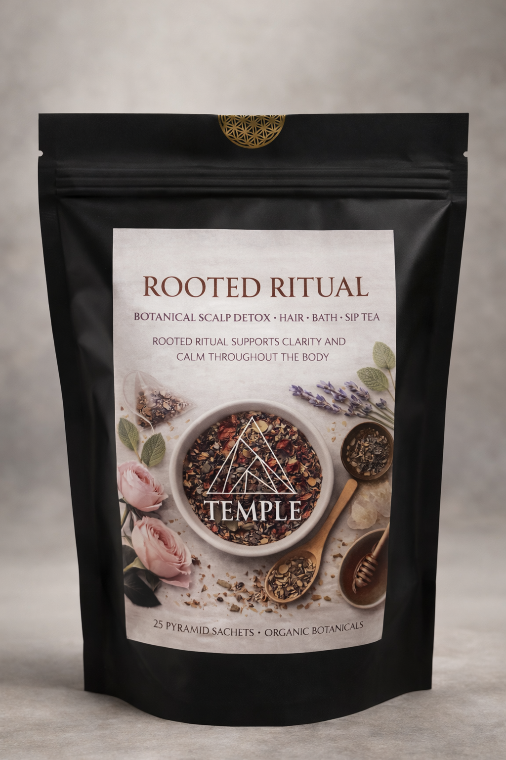 ROOTED RITUAL TEA - 25 Pyramid