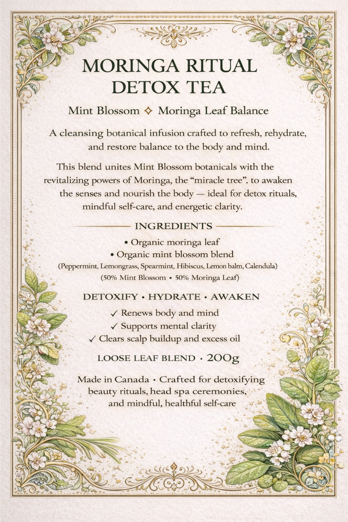 CHAKRA RITUAL TEA— 10 Pyramid