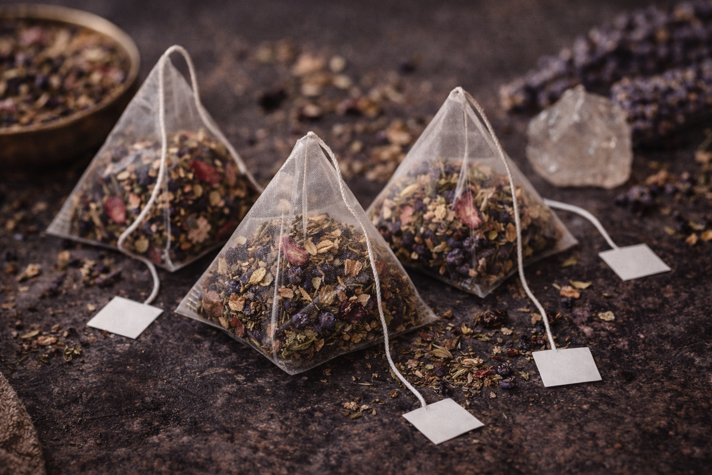 ROOTED RITUAL TEA - 25 Pyramid