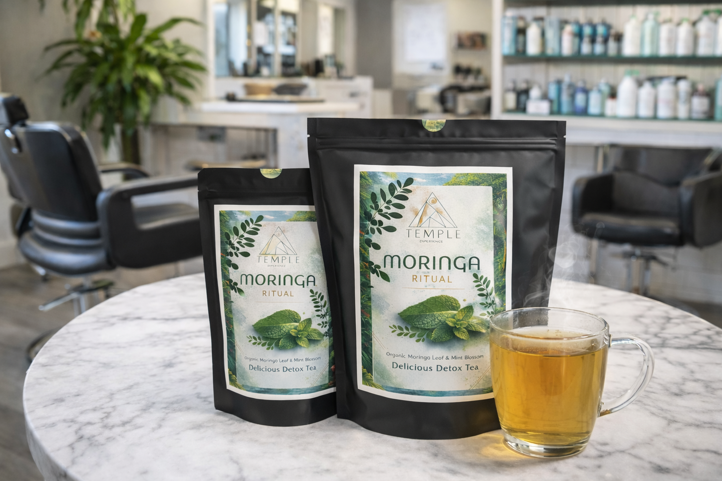 Moringa Mint Blossom Detox Tea